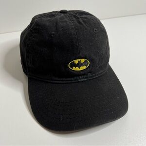 DC Comics Batman Logo Embroidered Baseball Cap - Black - One Size